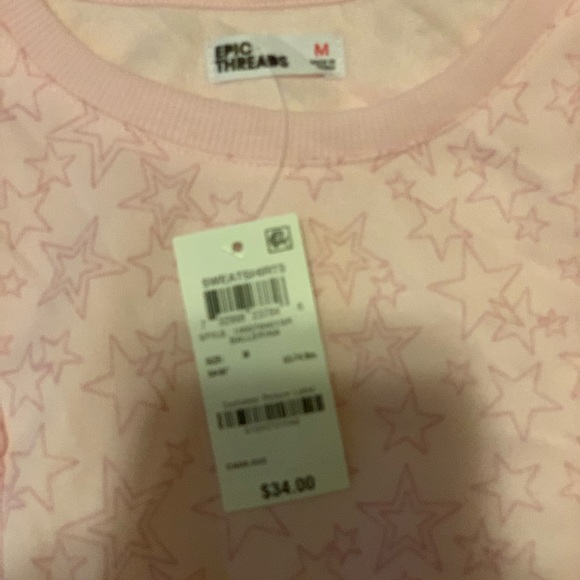 ❌🚫SOLD- Epic threads Ruffle sweatshirt - Picture 2 of 2